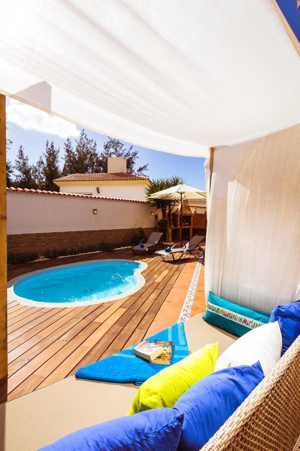 Villa Hibiscus Centrum Corralejo Beach Private Pool Family المظهر الخارجي الصورة