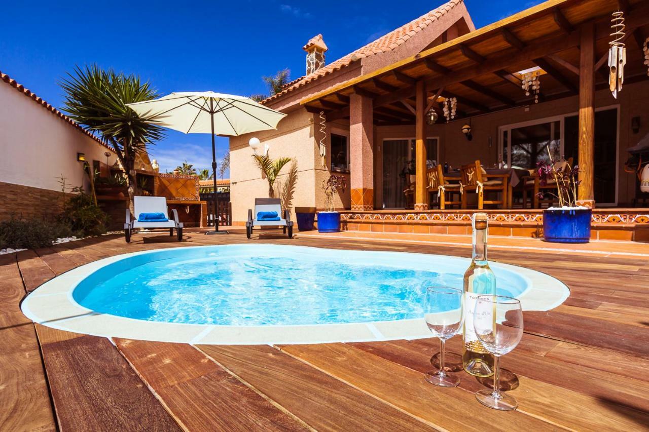 Villa Hibiscus Centrum Corralejo Beach Private Pool Family المظهر الخارجي الصورة