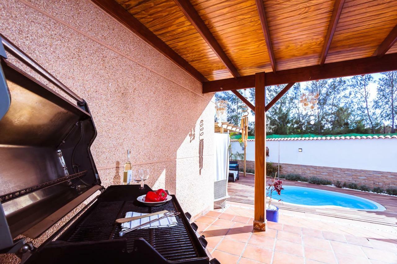 Villa Hibiscus Centrum Corralejo Beach Private Pool Family المظهر الخارجي الصورة