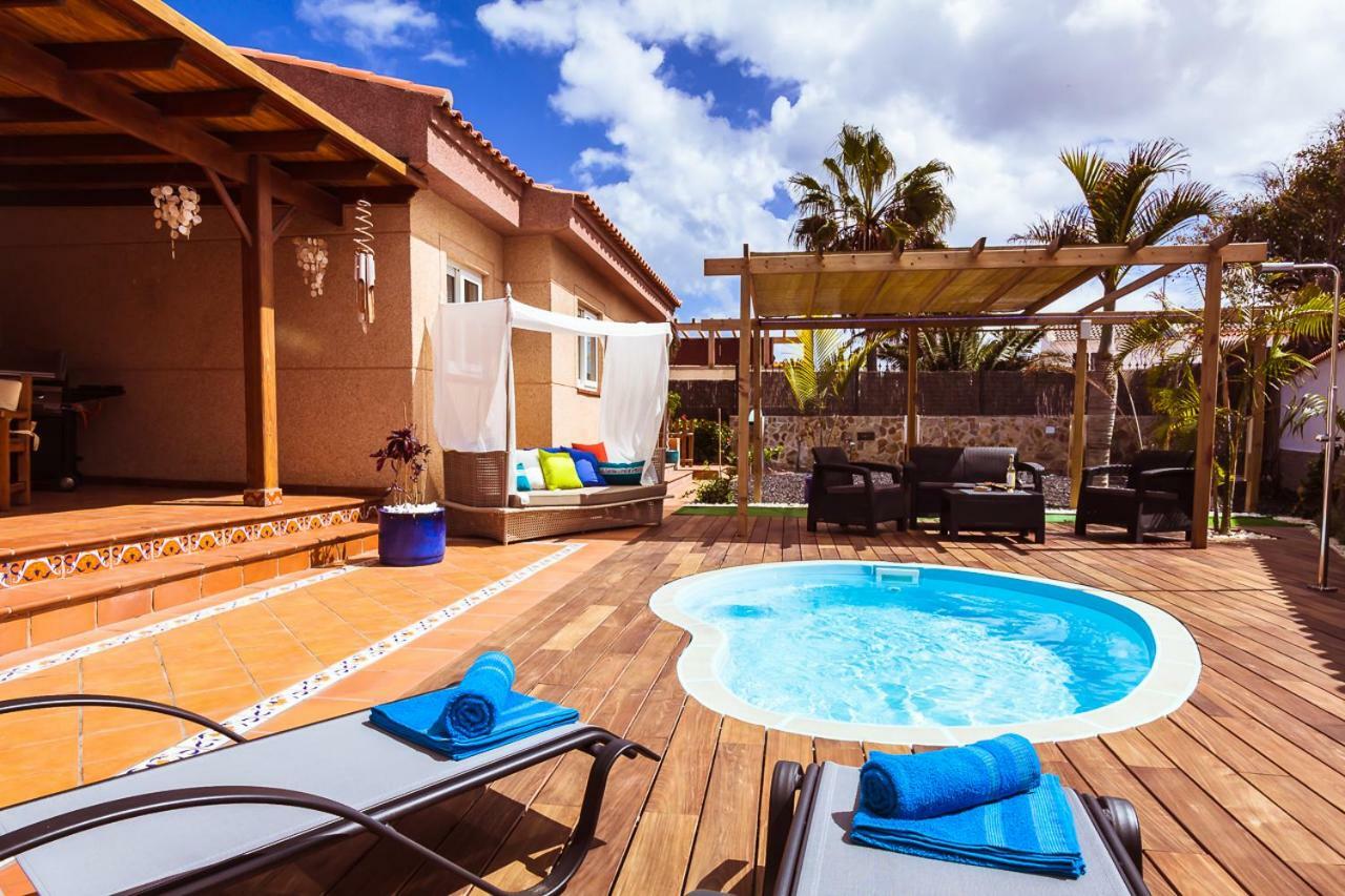 Villa Hibiscus Centrum Corralejo Beach Private Pool Family المظهر الخارجي الصورة
